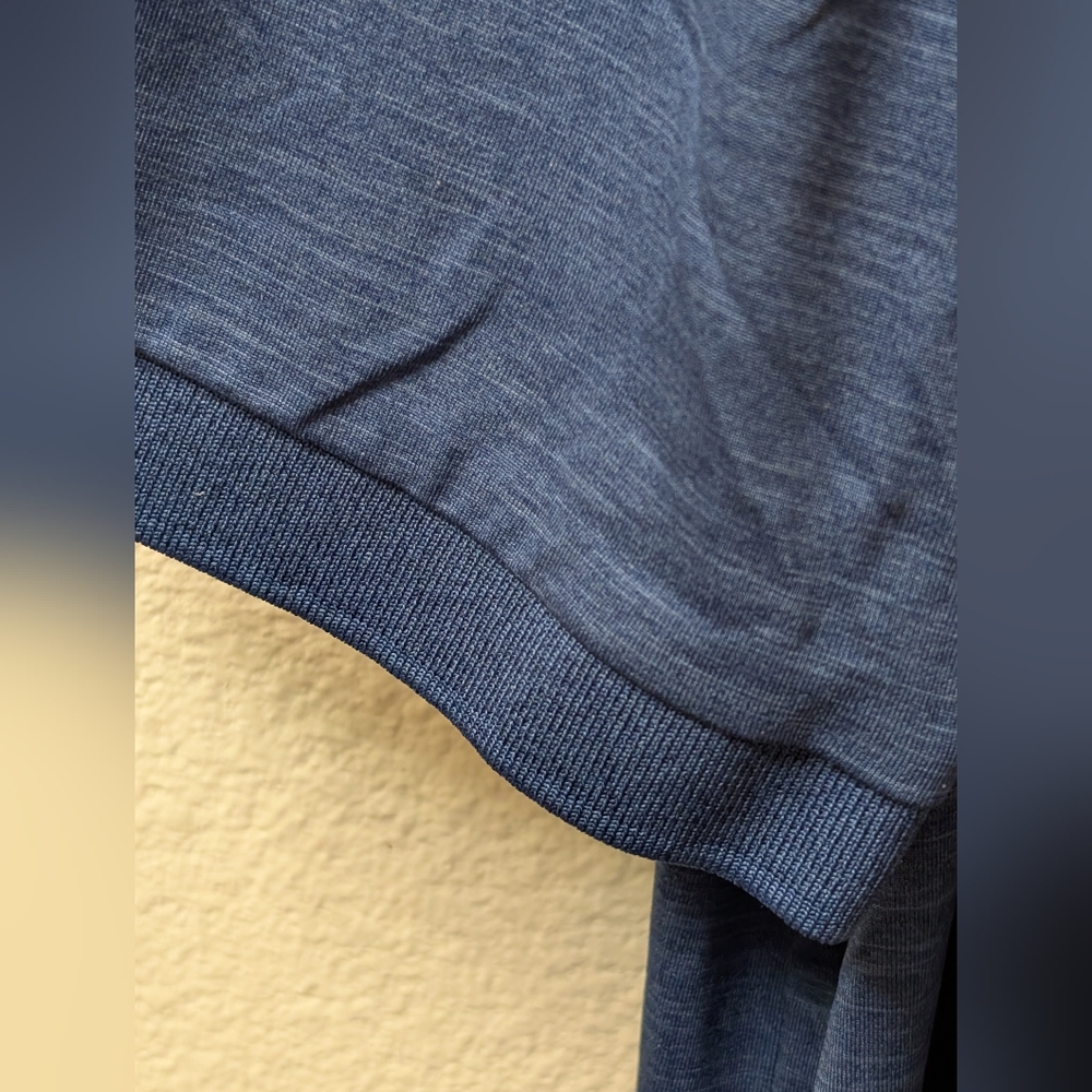 Nautica blue lightweight polo shirt, NWT - Picture 3 of 5